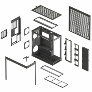 HAVN HS 420 black Premium Midi Tower Case - without vertical GPU support - Image 9