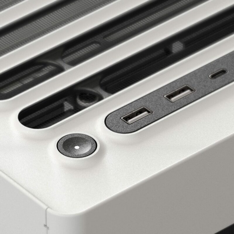 HAVN HS 420 VGPU white Premium Midi Tower Case - with vertical GPU support - Image 8