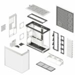 HAVN HS 420 VGPU white Premium Midi Tower Case - with vertical GPU support - Image 9