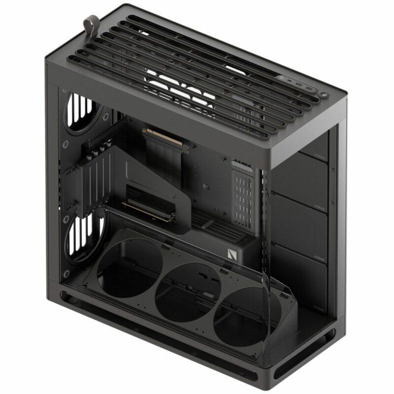 HAVN HS 420 VGPU black Premium Midi Tower Case - with vertical GPU support - Image 3
