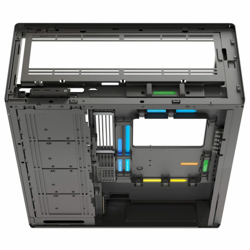 HAVN HS 420 VGPU black Premium Midi Tower Case - with vertical GPU support - Image 6