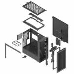 HAVN BF 360 Black without fans - premium ATX mid-tower - Image 8
