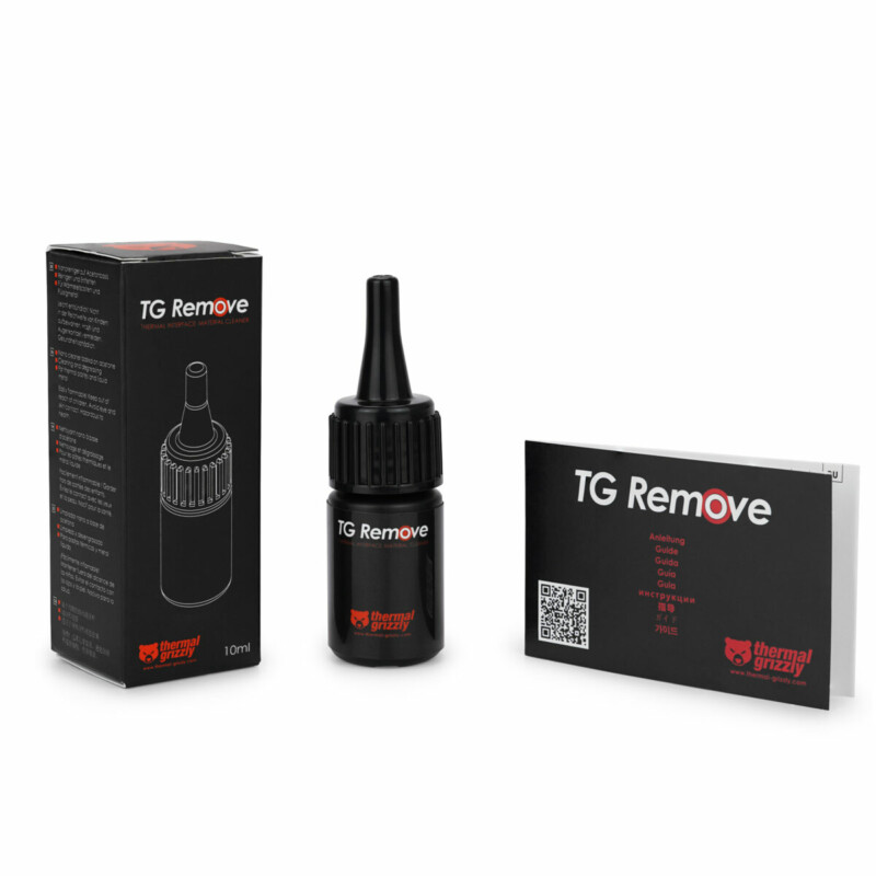 pcz-4260711990410 Thermal Grizzly TG Remove - 10ml Acetone based nano cleaner, remove and degrease - Image 1