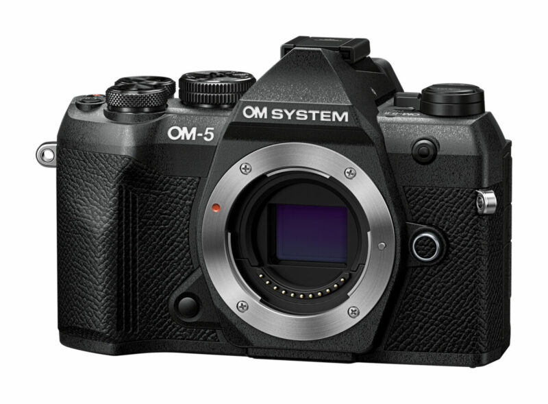 Olympus OM-5 II body black, BLS-50 Battery, Eyecup, USB Connection Cable, Shoulder Strap - Image 2