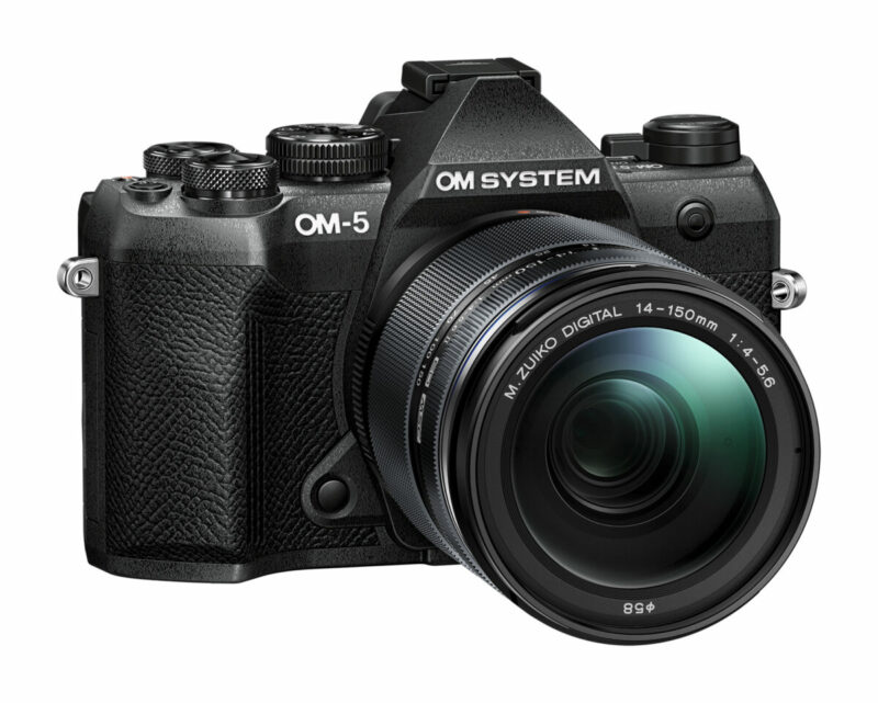 Olympus OM-5 II 1415-2 Kit black, OM-5 II body black, M.Zuiko Digital 14-150mm F4-5.6 II lens black - Image 2