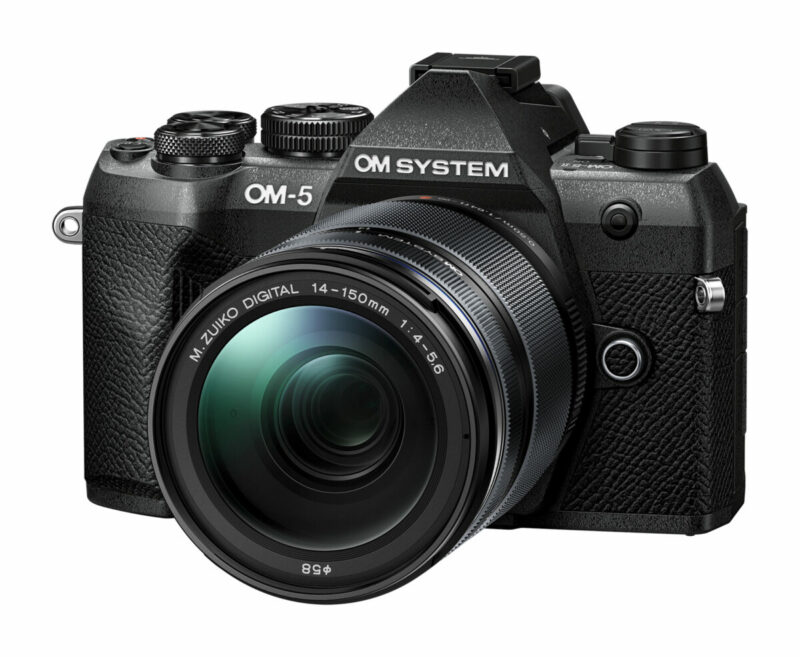 Olympus OM-5 II 1415-2 Kit black, OM-5 II body black, M.Zuiko Digital 14-150mm F4-5.6 II lens black - Image 3