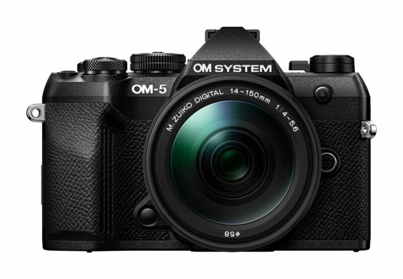 Olympus OM-5 II 1415-2 Kit black, OM-5 II body black, M.Zuiko Digital 14-150mm F4-5.6 II lens black - Image 4