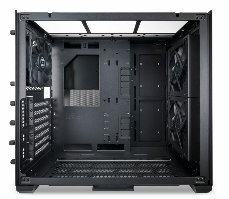 Lian Li O11 AIR MINI Black PC Case ATX / M-ATX with 3 standard Fans (front 120mmx2, rear 120mmx1) Me - Image 4