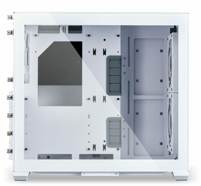 Lian Li O11 AIR MINI White PC Case ATX / M-ATX with 3 standard Fans (front 120mmx2, rear 120mmx1) Me - Image 2