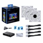 Lian Li UNI FAN INFINITY SL - 120 -3PCS - White (Triple pack include Controller) - Image 8