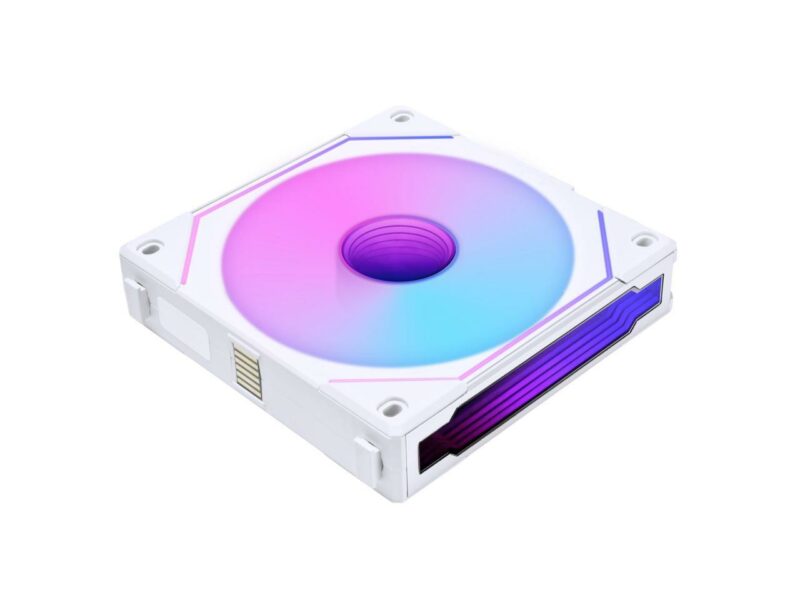 Lian Li UNI FAN INFINITY SL - 120 - Reverse - White - aRGB PWM Fan (1pcs) no controller - Image 4