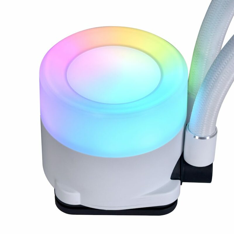 Lian Li Galahad II Trinity 360 White - AIO GPU Liquid Cooler  with ARGB Fans - Image 12