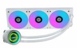 Lian Li Galahad II Trinity 360 White - AIO GPU Liquid Cooler  with ARGB Fans - Image 3