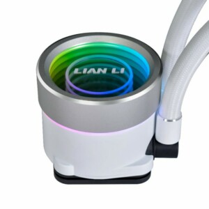 Lian Li Galahad II Trinity 240 White - AIO GPU Liquid Cooler  with ARGB Fans - Image 11