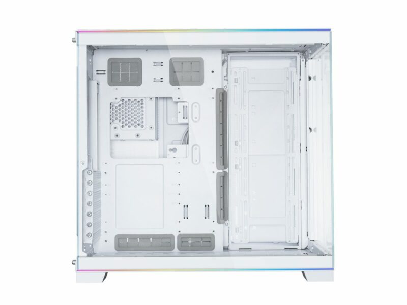 Lian Li O11D EVO RGB White - White EATX(under 280mm)/ATX Columnless Tower PC Case - Image 2