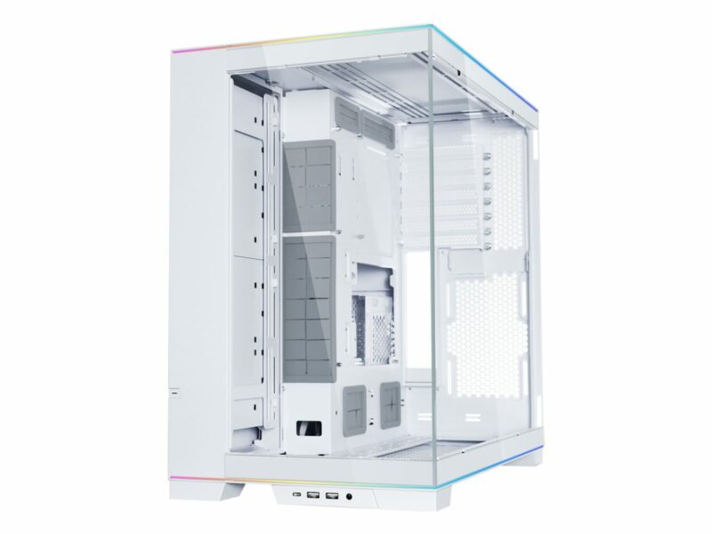 Lian Li O11D EVO RGB White - White EATX(under 280mm)/ATX Columnless Tower PC Case - Image 4