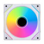Lian Li UNI FAN INFINITY SL - 140 - Reverse - White - aRGB PWM Fan (1pcs) no controller - Image 2