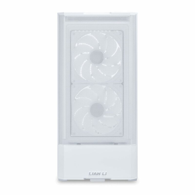 Lian Li LANCOOL 207 White - ATX PC Case (4 FANS) 2 x front 140 ARGB PWM & 2  bottom 120 PWM reverse - Image 2