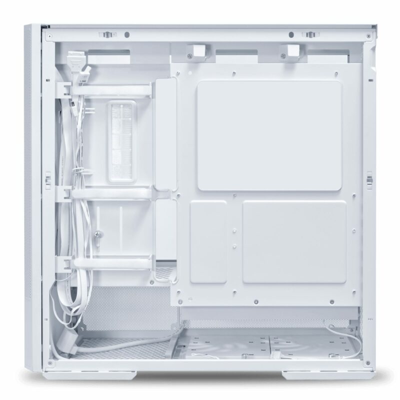Lian Li LANCOOL 207 White - ATX PC Case (4 FANS) 2 x front 140 ARGB PWM & 2  bottom 120 PWM reverse - Image 4