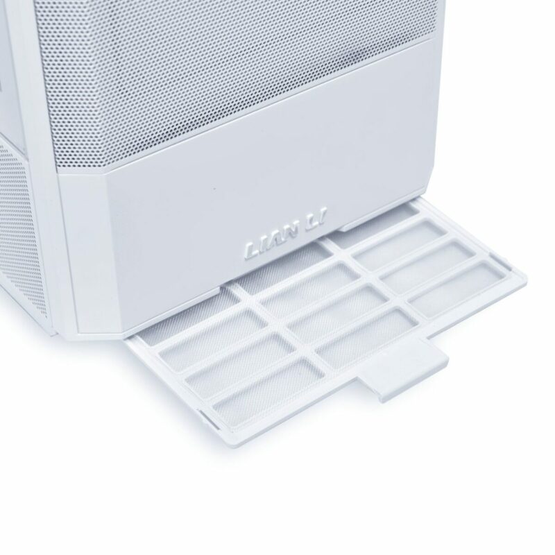 Lian Li LANCOOL 207 White - ATX PC Case (4 FANS) 2 x front 140 ARGB PWM & 2  bottom 120 PWM reverse - Image 10