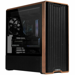 Lian Li LANCOOL 217 Black - Wood Accent - ATX PC Case (5 FANS) 2 x 170mm, 1 x 140mm & 2 x 120mm PWM - Image 5