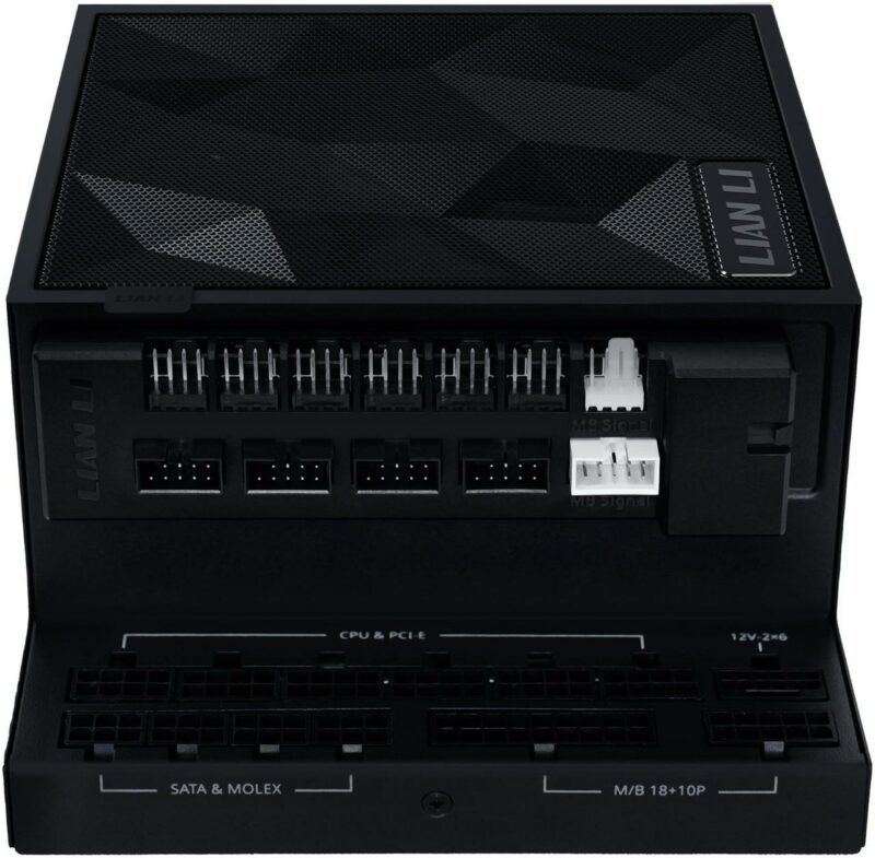Lian Li Edge 1000W Black 80+ Gold (with USB HUB), Fully Modular ATX PSU - Image 2