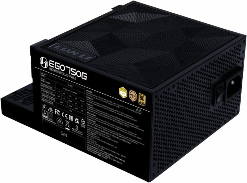 Lian Li Edge 750W Black 80+ Gold, Fully Modular ATX PSU - Image 3