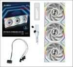 Lian Li UNIFAN SL Wireless LCD 120 -3PCS Reverse White (Triple pack include Controller) - Case Fan - Image 8