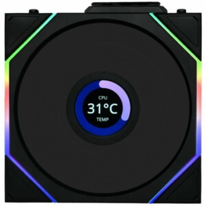 Lian Li UNI FAN TL-LCD Wireless 120 Black (3pcs & controller) Case Fan - Image 3
