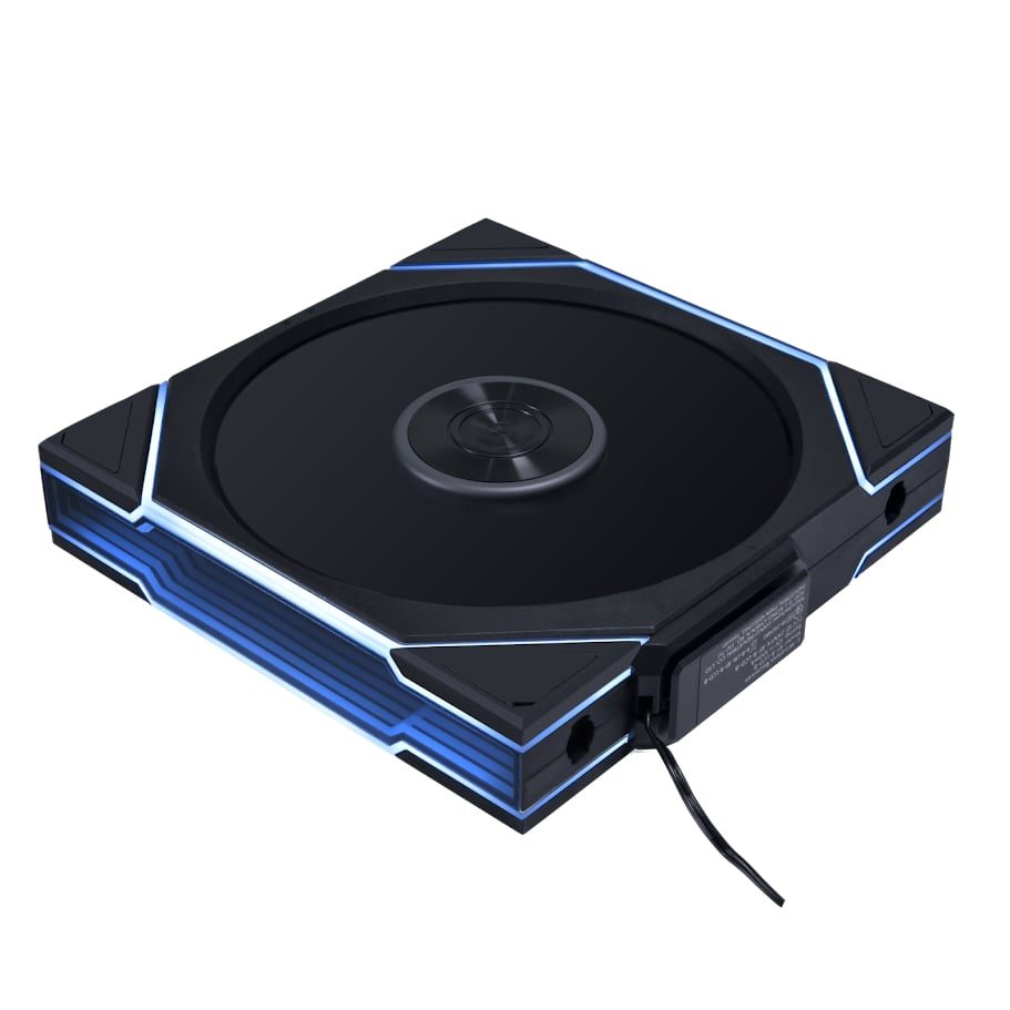 pcz-4718466017505 Lian Li UNI FAN TL Wireless Reverse 140 Black (1pc) Case Fan - No Controller Included - Image 1