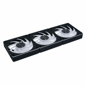 Lian Li UNI RGB FAN CL WIRELESS 120mm Black - (3pcs) - W/ controller - Static Pressure - Image 2