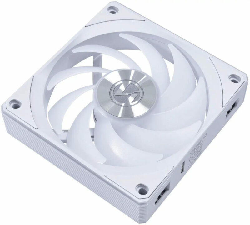 Lian Li UNI RGB FAN CL WIRELESS 120mm Reverse Blade White - No controller - Static Pressure - Image 4