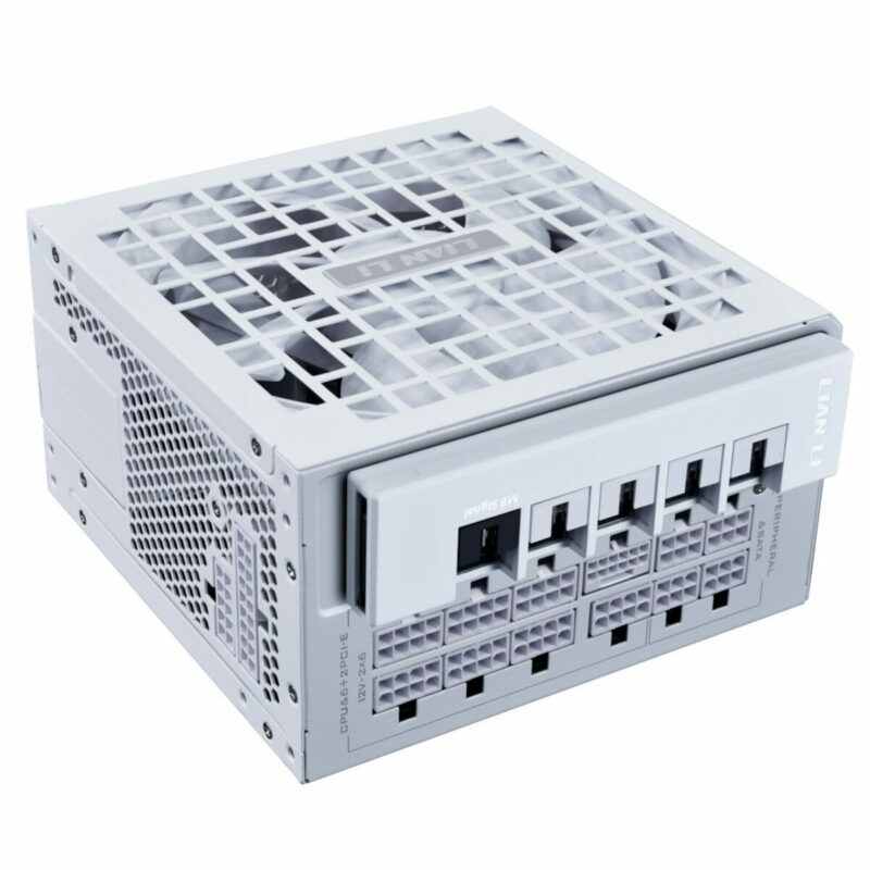 Lian Li RS1000G  White - 1000 Watt 80+ Gold PSU - 12V-2x6 Colored Cable - RS Hub - Fully Modular - Image 3