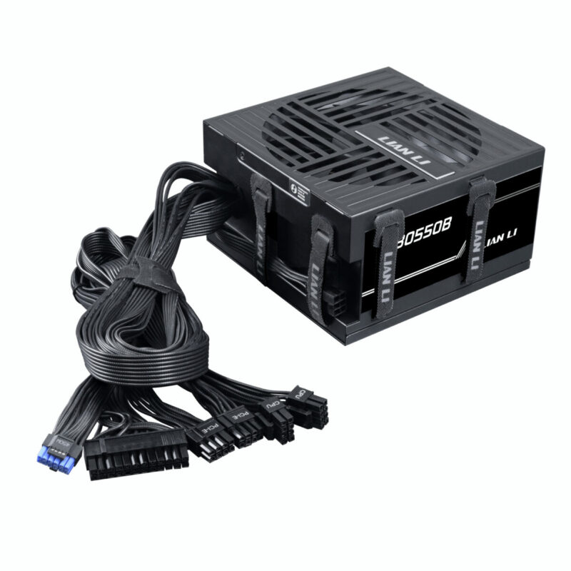 Lian Li RB0550 - 550W 80+ Bronze PSU - PCIe Gen 5.1 12+4pin - Intel ATX 3.1 - 135mm low-noise fan - Image 2