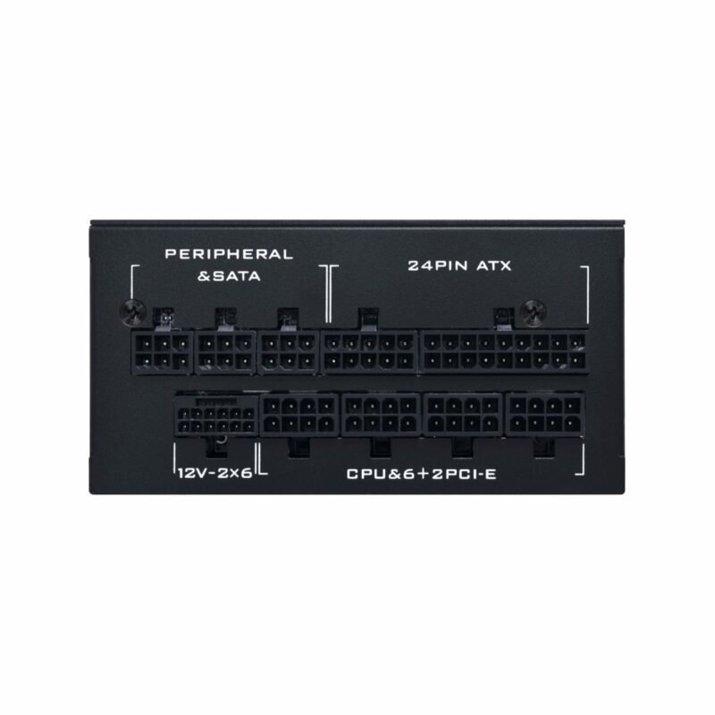 LIAN LI SP1000P Black -1000W 80+ Platinum PSU - 10 Years Warranty - 12V-2x6 - Japanese Capacitors - Image 2