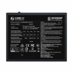 LIAN LI SP1000P Black -1000W 80+ Platinum PSU - 10 Years Warranty - 12V-2x6 - Japanese Capacitors - Image 5