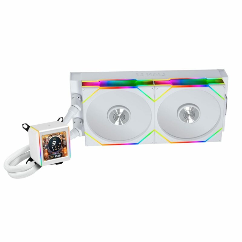Lian Li Galahad II LCD 280 TL Wireless White - AIO Water Cooler - AM5/AM4 - LGA 1851/1700/1200/115x - Image 2