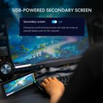 Lian Li 8.8" Universal Screen White - For Any PC - ARGB Frame - Display Panel - LCD Mini Monitor - Image 2
