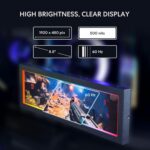 Lian Li 8.8" Universal Screen White - For Any PC - ARGB Frame - Display Panel - LCD Mini Monitor - Image 4