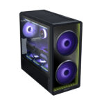 Lian Li LANCOOL 217 INF Black – Infinity Mirror – ATX PC Case (3 FANS Included) 2 x 170mm,1 x 140mm - Image 2
