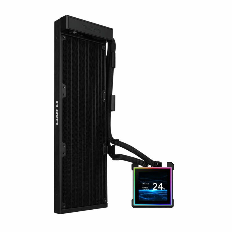 Lian Li Hydroshift II LCD-S 360N Black - Fanless AIO CPU Cooler - 3.4" Screen - 1851/1700, AM5/AM4 - Image 3