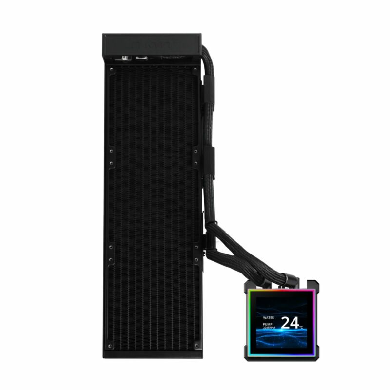 Lian Li Hydroshift II LCD-S 360N Black - Fanless AIO CPU Cooler - 3.4" Screen - 1851/1700, AM5/AM4 - Image 4