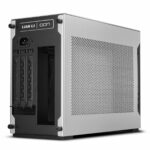 Lian Li A4-H2O PCIe 5 Silver - Mini-ITX PC Gaming Case - GPU Clearance 322 mm - Aluminum - SFX PSU - Image 3