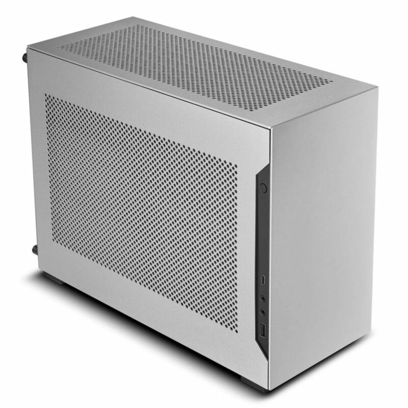 Lian Li A4-H2O PCIe 5 Silver - Mini-ITX PC Gaming Case - GPU Clearance 322 mm - Aluminum - SFX PSU - Image 4