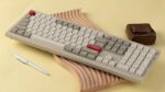 Keychron V6 Max Retro (V6M-R1) QMK/VIA BT/2,4/Wired Custom Mechanical Keyboard Red Switch 100% US - Image 3