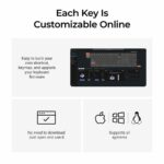 Keychron Q6 HE (Q6H-M1) QMK Wireless Custom Hall Effect Keyboard Purple Switch 100% US Layout - Image 2