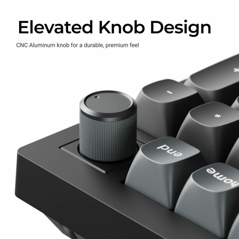 Keychron V1 Ultra (V1U-D4) QMK/VIA 8K Wireless Custom Mechanical Keyboard Banana Switch RGB 75% US - Image 6
