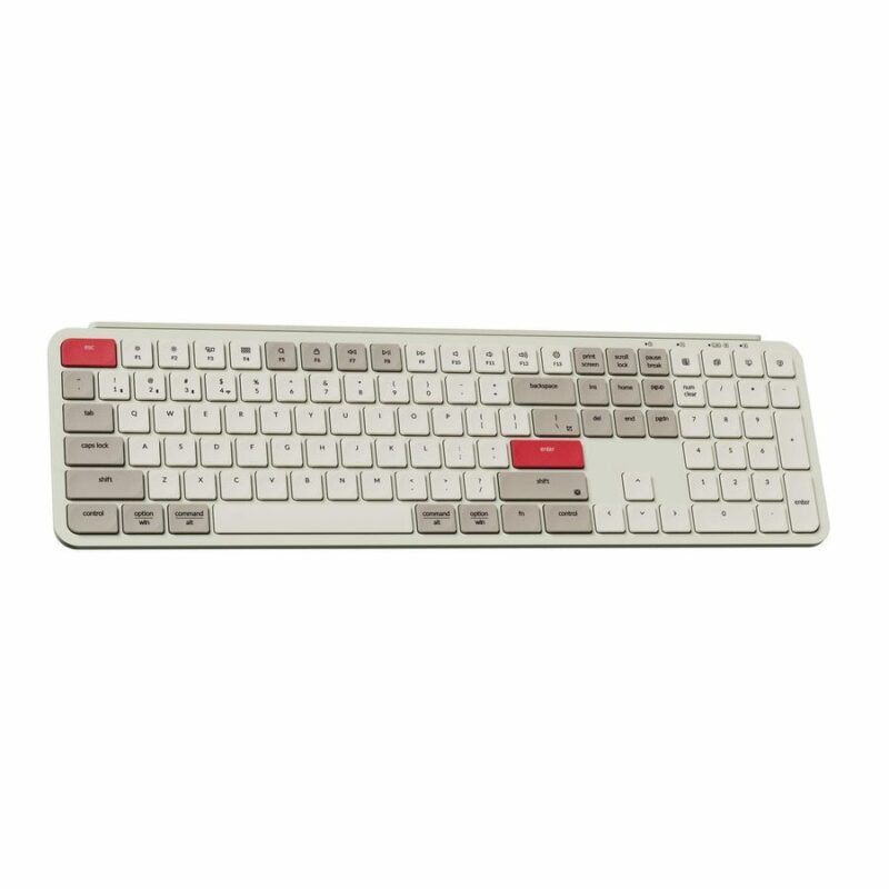 Keychron B6 Pro (B6P-K13) Ultraslim Wireless Keyboard ZMK Online customization - Retro Red 100% US - Image 2