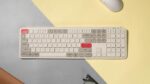 Keychron B6 Pro (B6P-K13) Ultraslim Wireless Keyboard ZMK Online customization - Retro Red 100% US - Image 3