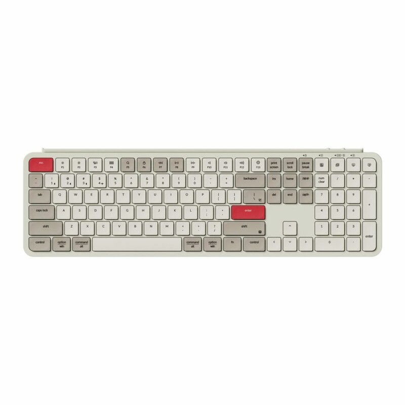 Keychron B6 Pro (B6P-K13) Ultraslim Wireless Keyboard ZMK Online customization - Retro Red 100% US